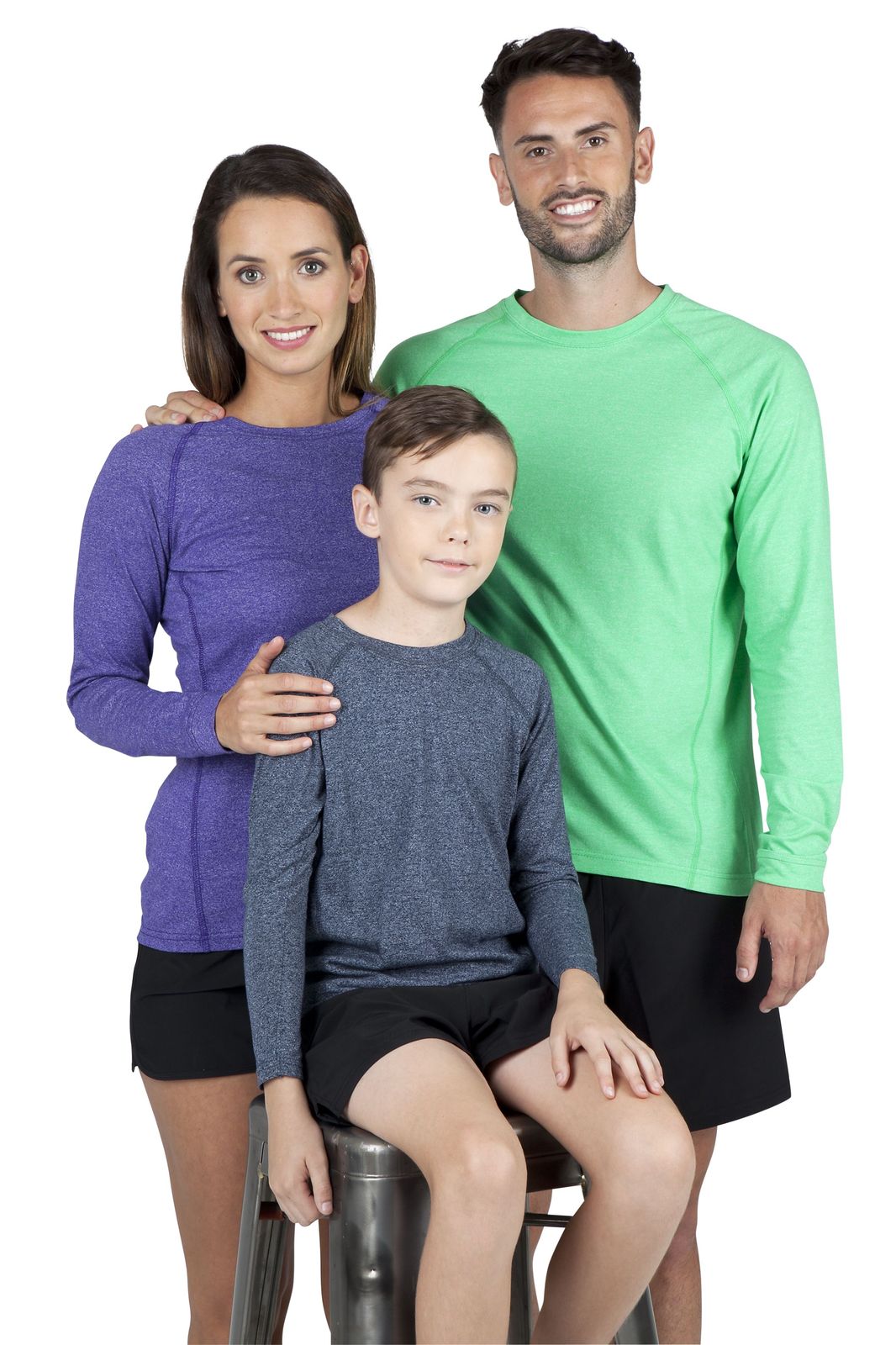 Womens Greatness Heather Long Sleeve T-shirt - view