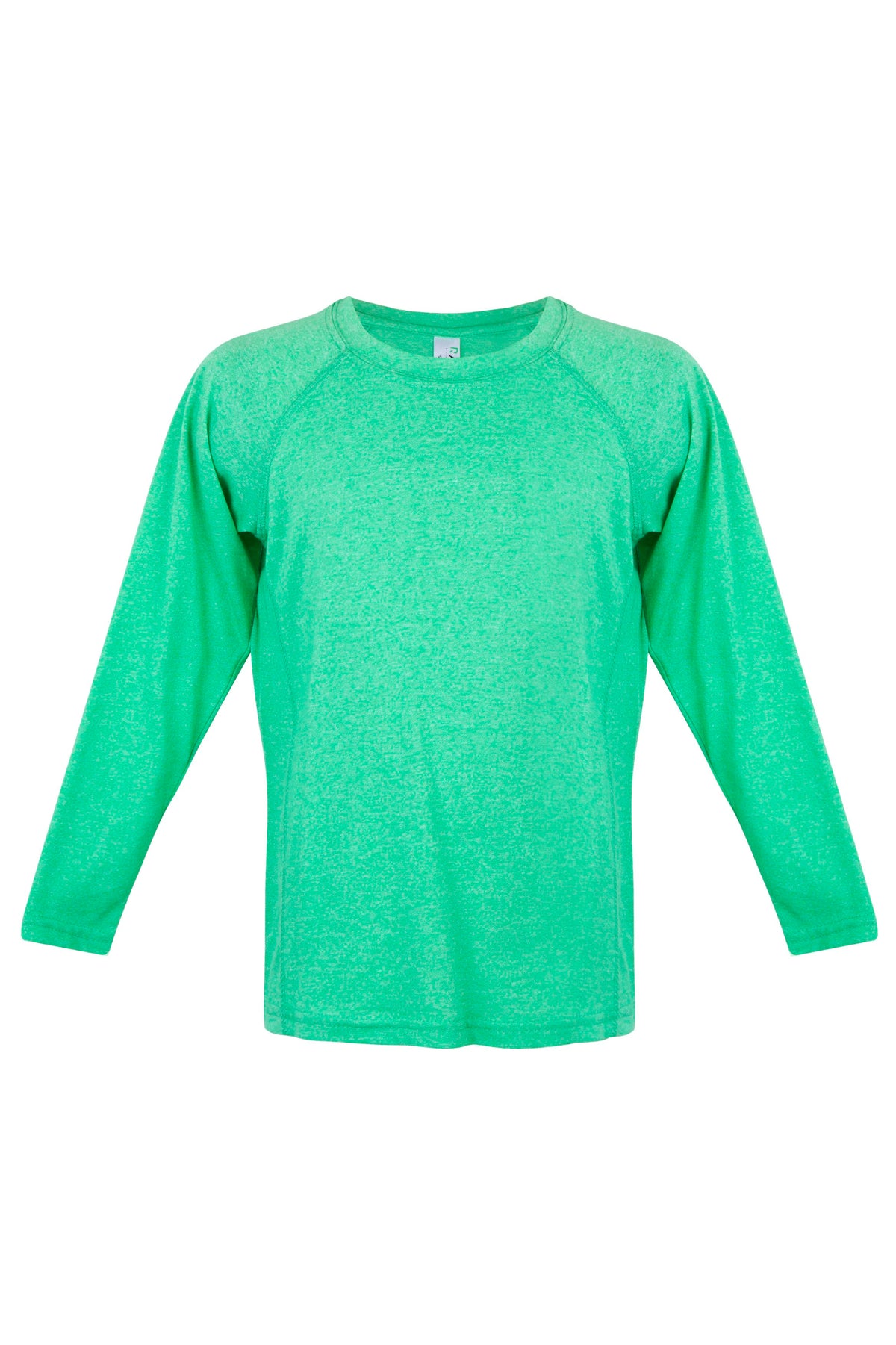Kid's Greatness long sleeve T-shirt - Emerald Green Heather - Front