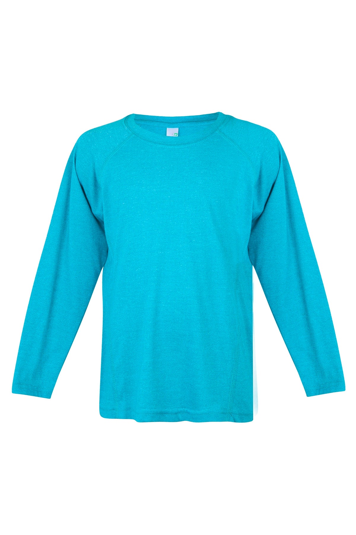 Kid's Greatness long sleeve T-shirt - Jade Heather - Front