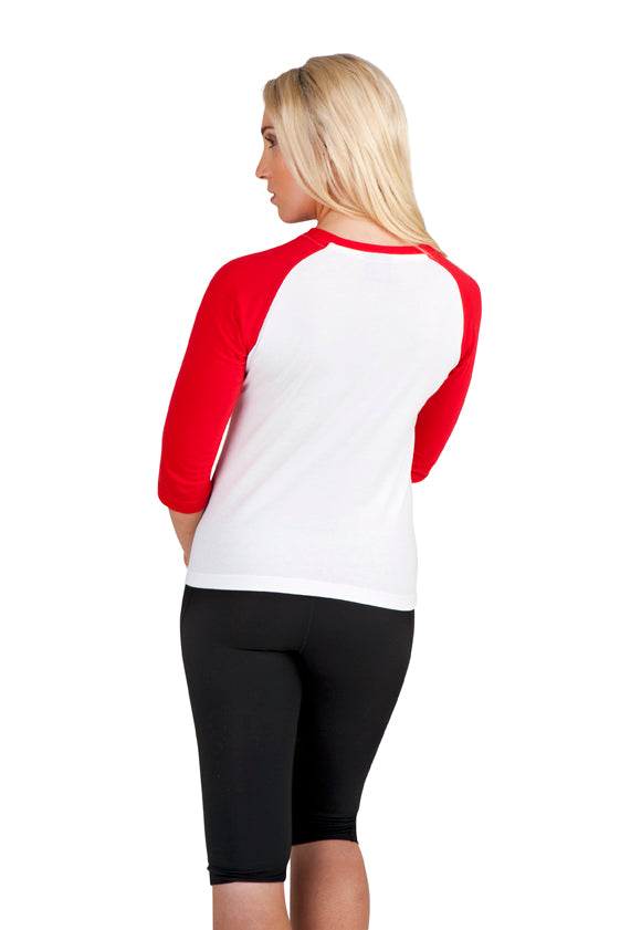 Women's 3/4 Sleeve Raglan T-shirt - view