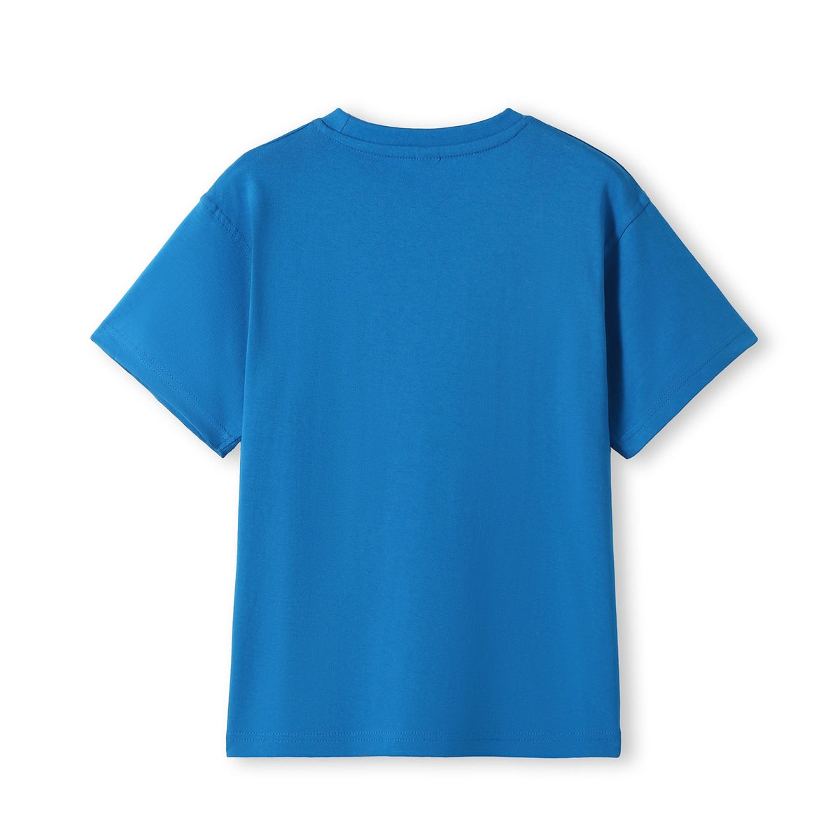 Kid's Regular T-shirt - Azure - Back