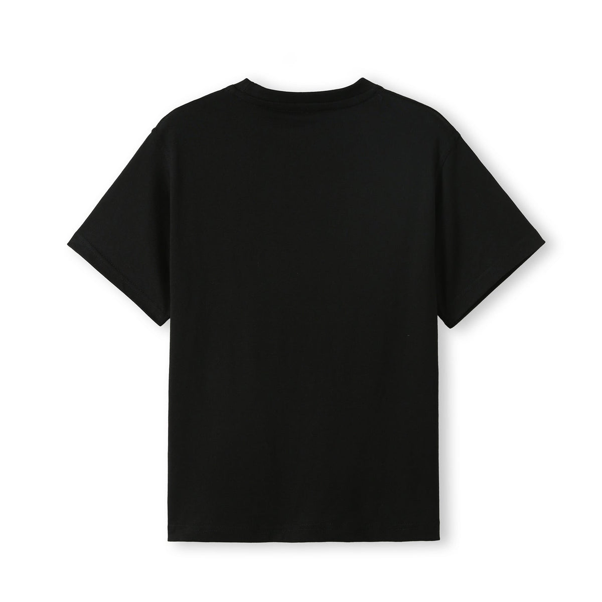 Kid's Regular T-shirt - Black - Back