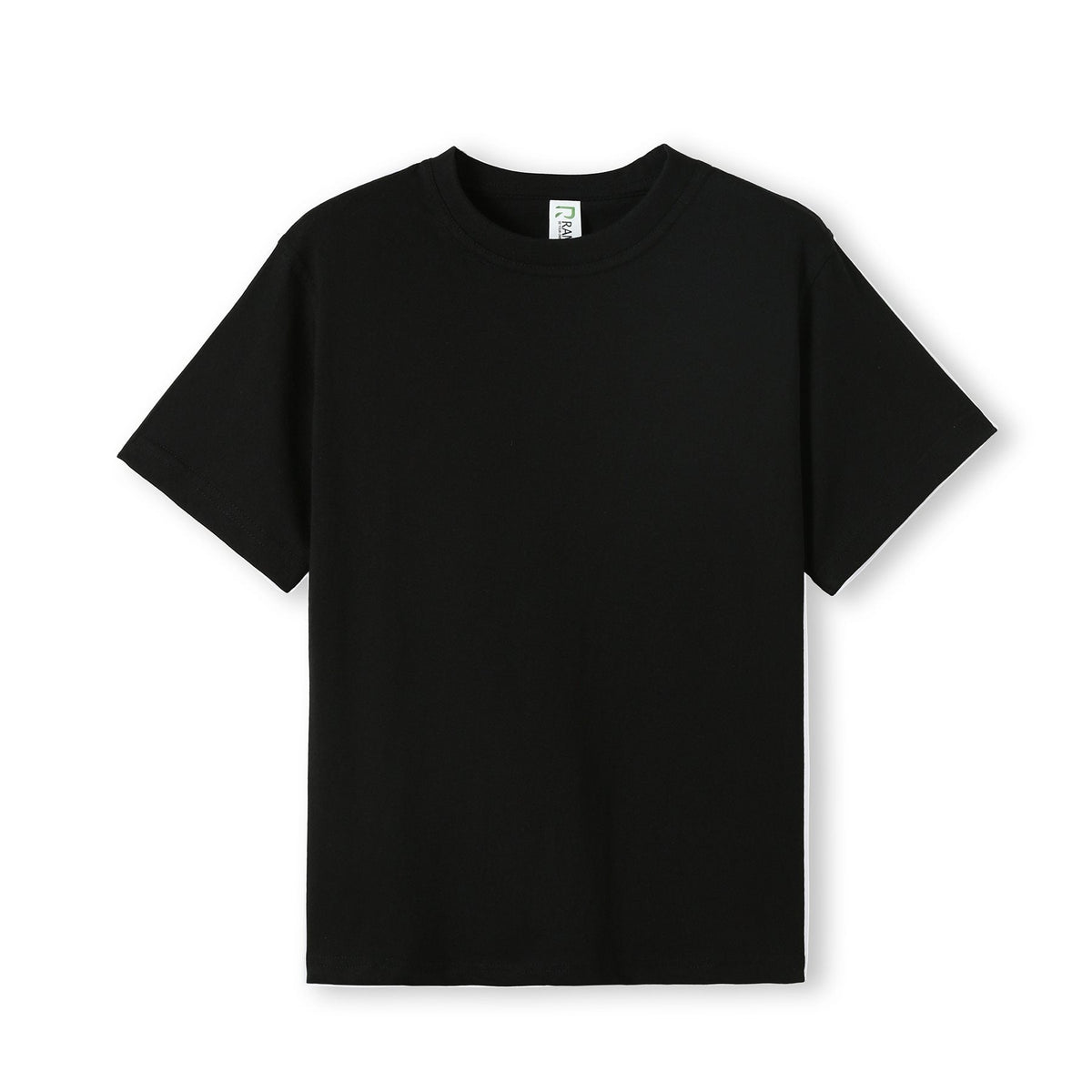 Kid's Regular T-shirt - Black - Front