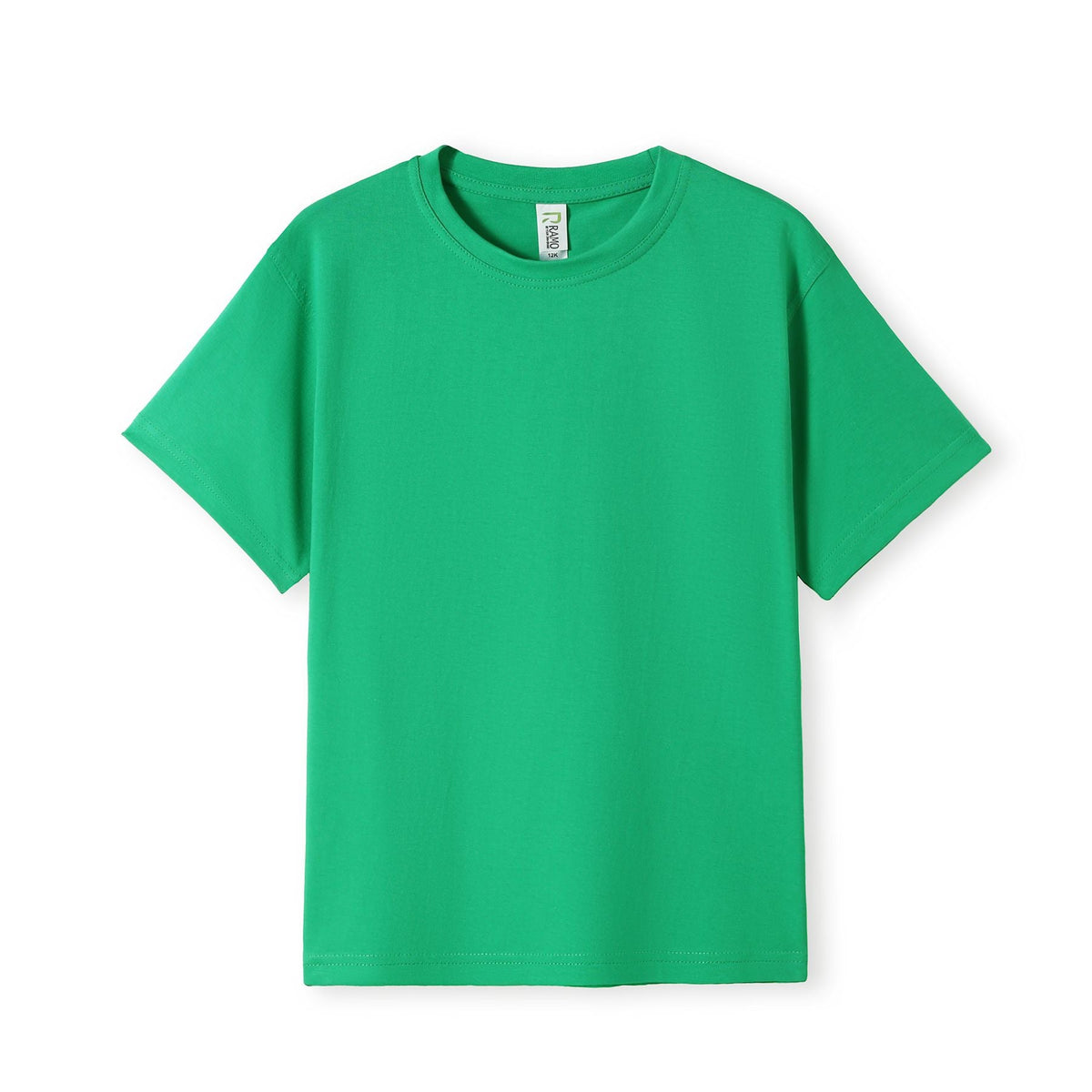 Kid's Regular T-shirt - Emerald Green - Front