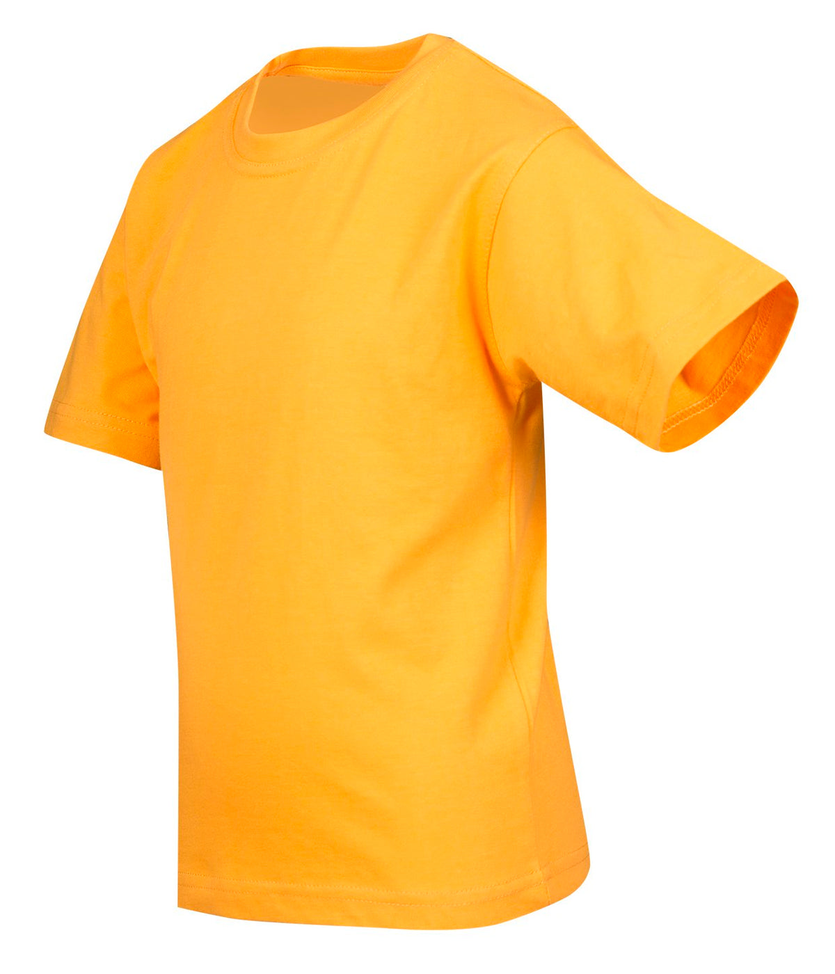 Kid's Regular T-shirt - Gold - Side