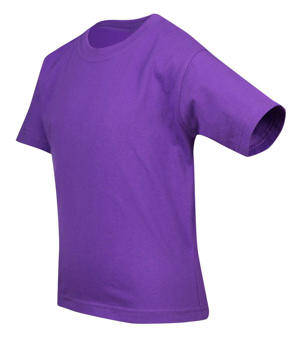 Kid's Regular T-shirt - Grape - Side