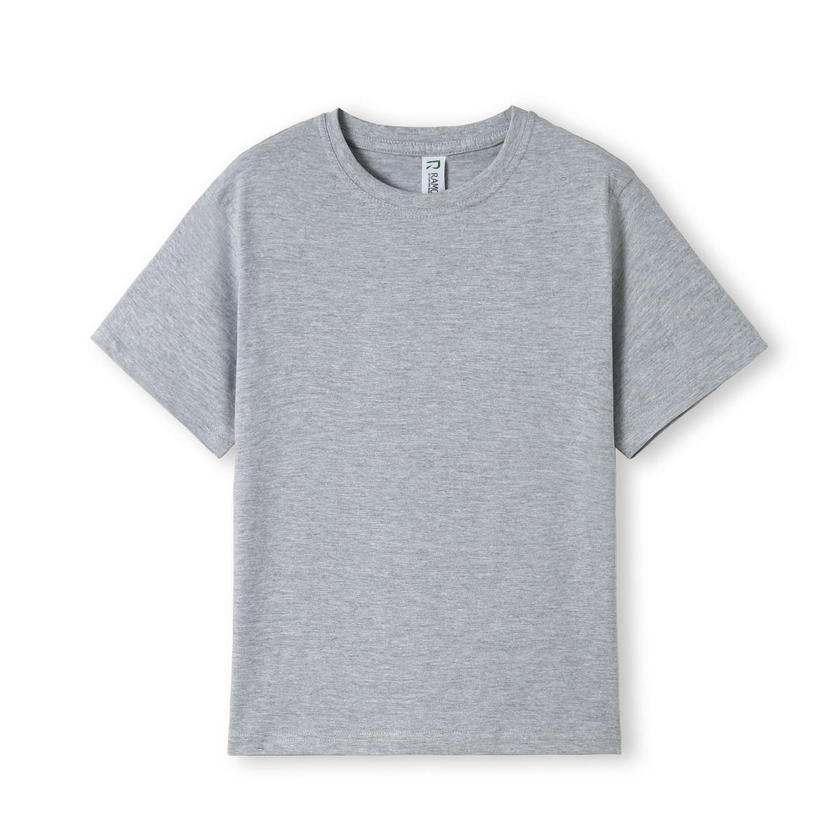 Kid's Regular T-shirt - Grey Marl - Front