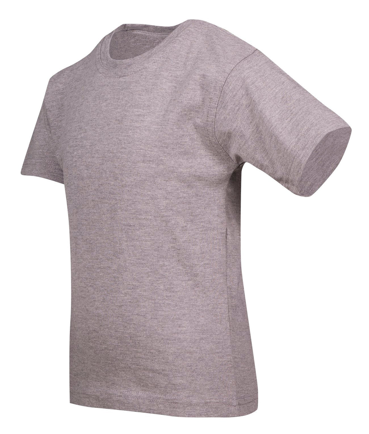 Kid's Regular T-shirt - Grey Marl - Side