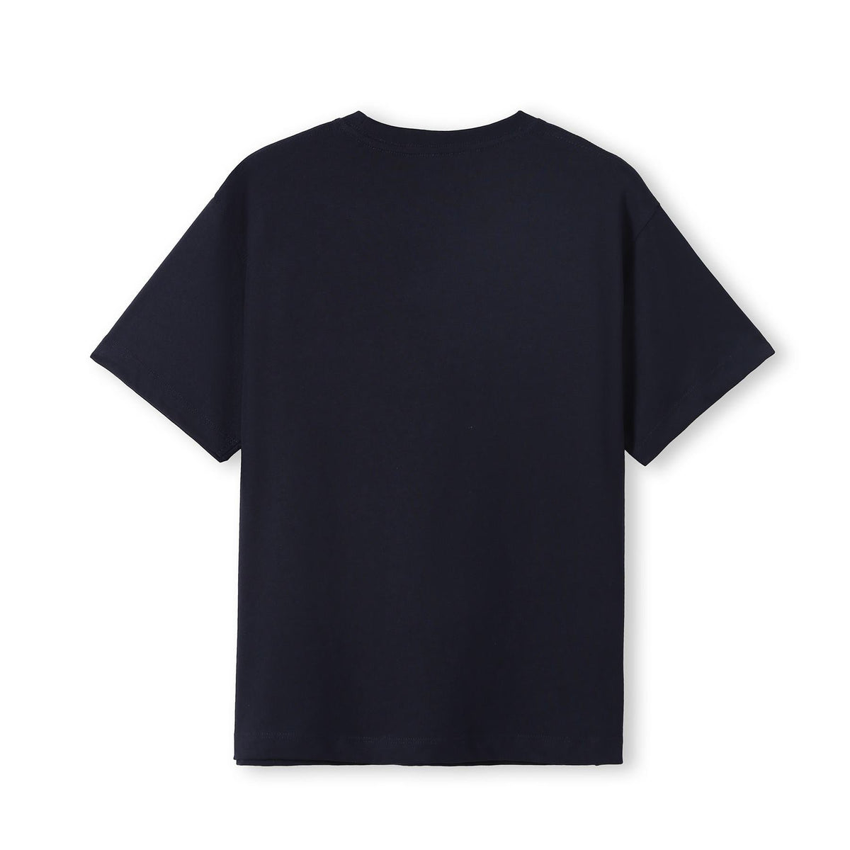 Kid's Regular T-shirt - Navy Blue - Back