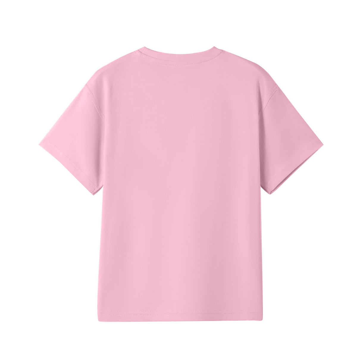 Kid's Regular T-shirt - Pink - Back