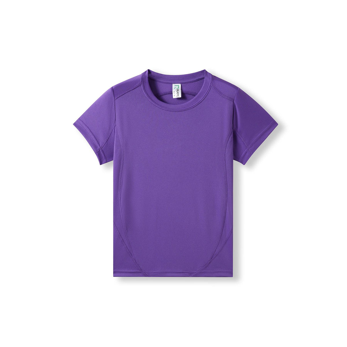 Kids Accelerator Cool-Dry T-shirt - Grape - Front
