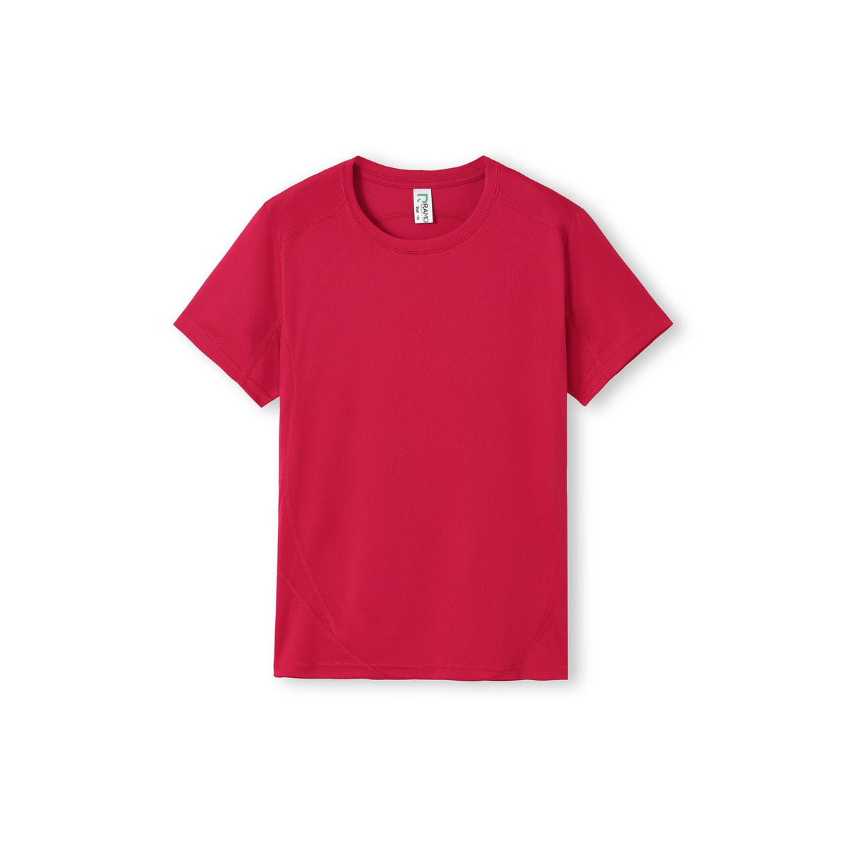 Kids Accelerator Cool-Dry T-shirt - Red - Front