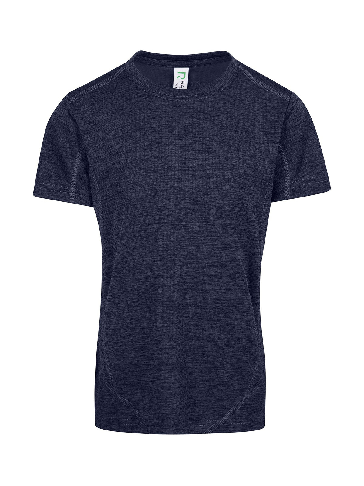 Kid's Challenger 100% polyester T-shirt - Navy Marl - Front