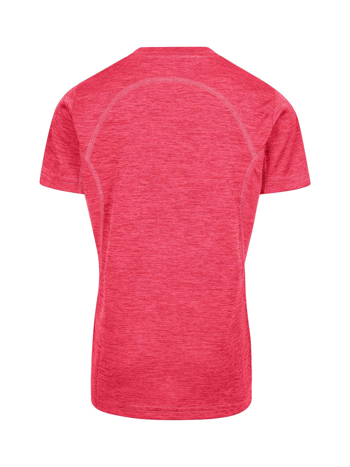 Kid's Challenger 100% polyester T-shirt - Red Marl - Back