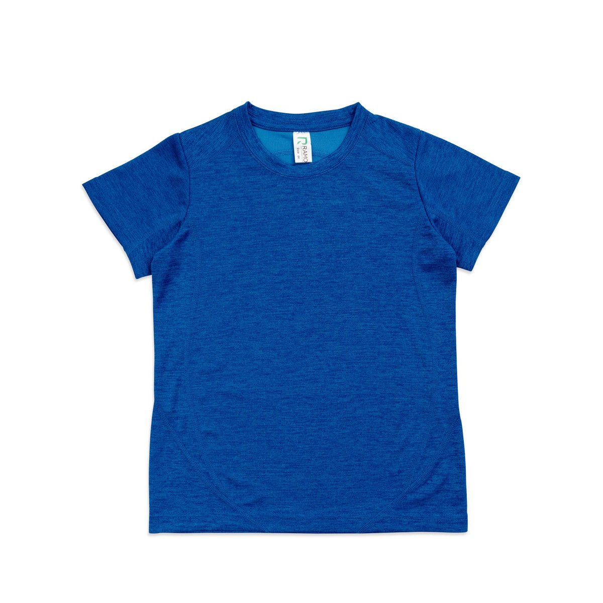 Kid's Challenger 100% polyester T-shirt - Royal Marl - Front
