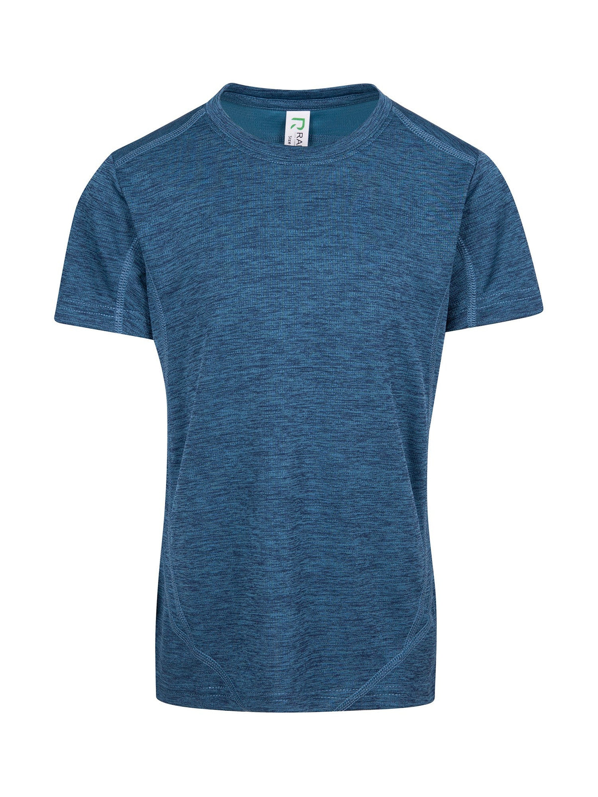 Kid's Challenger 100% polyester T-shirt - Teal Marl - Front