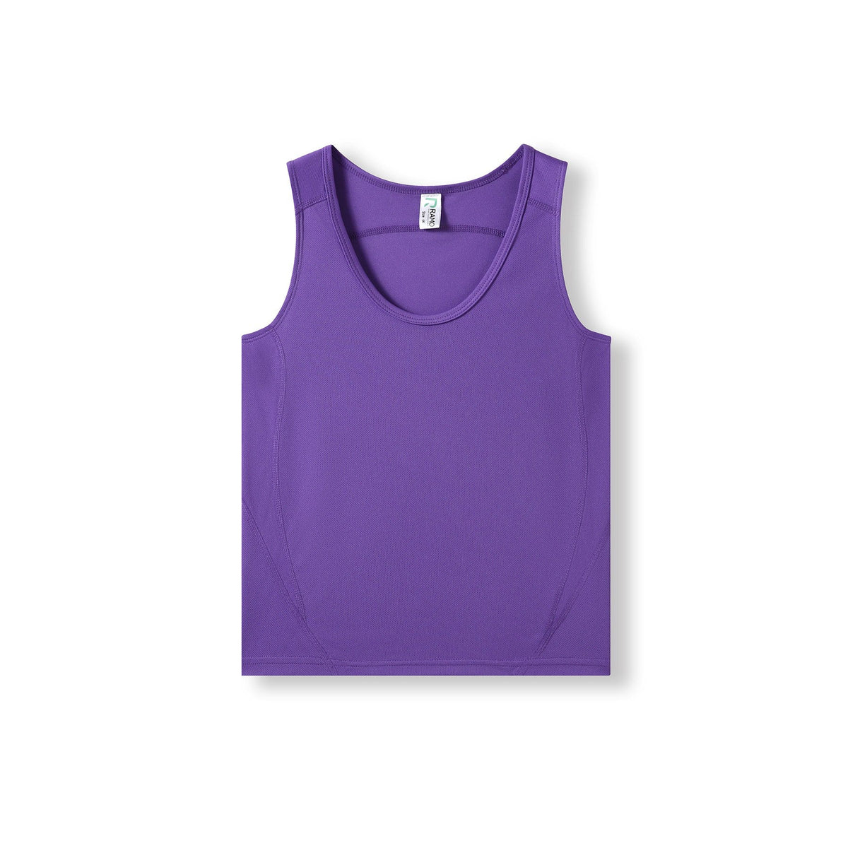 Kids Accelerator Cool-Dry Singlet - Grape - Front