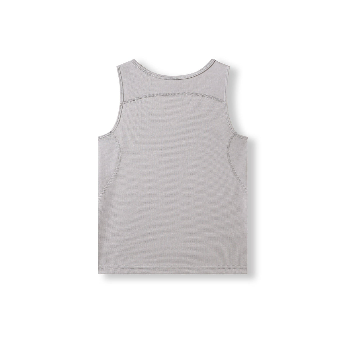 Kids Accelerator Cool-Dry Singlet - Stone Grey - Back