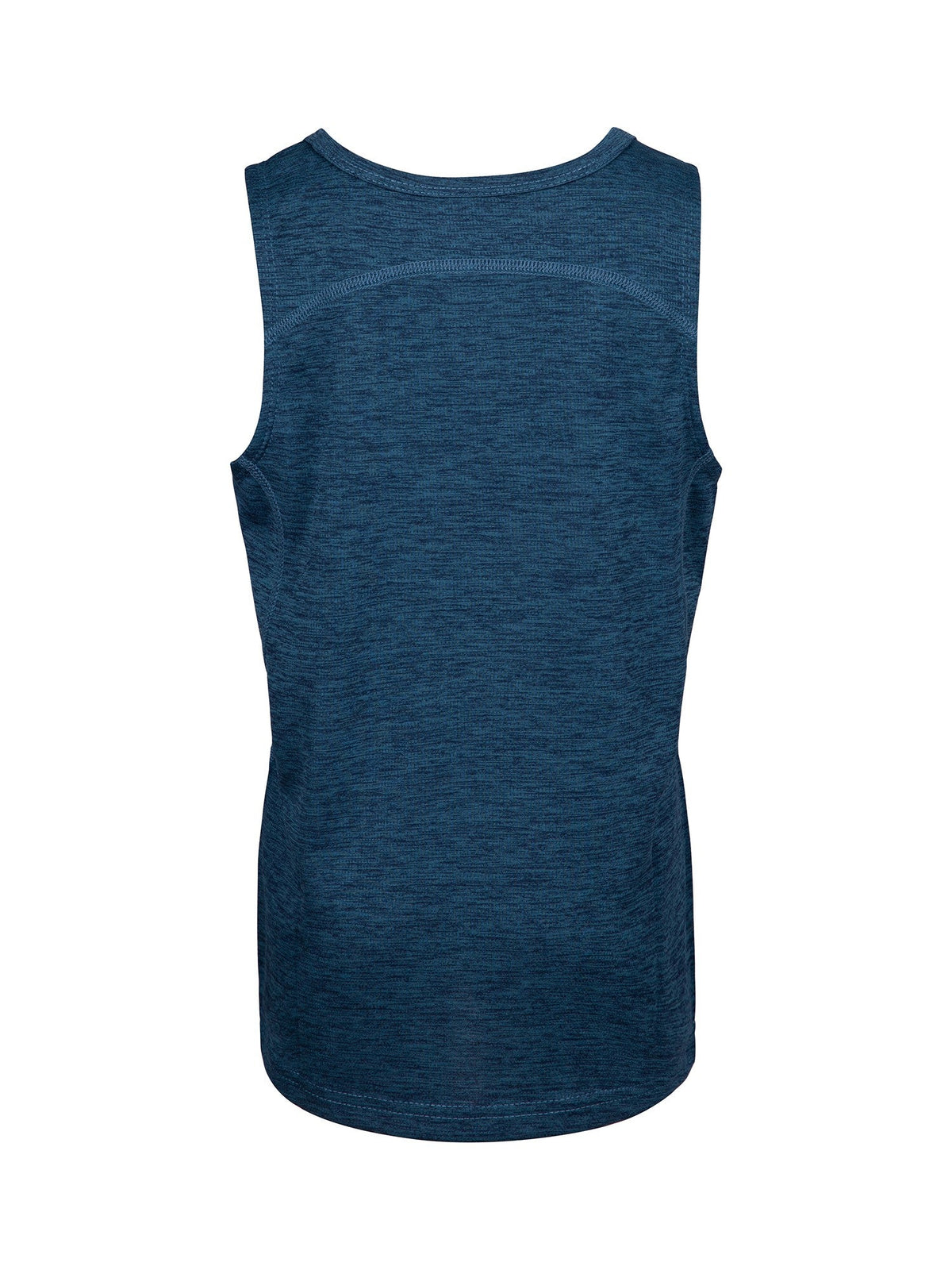 Kids' Challenger 100% polyester singlet - Teal Marl - Back