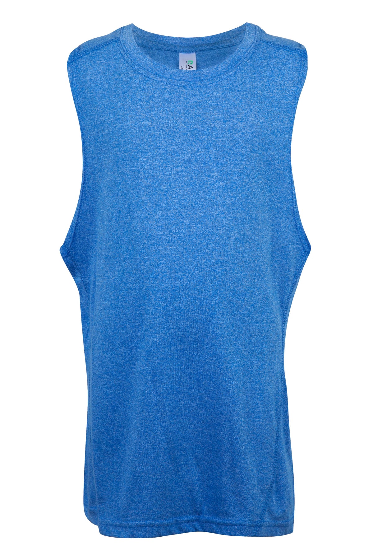 Kid's Greatness healther Tank - Royal Heather - Front