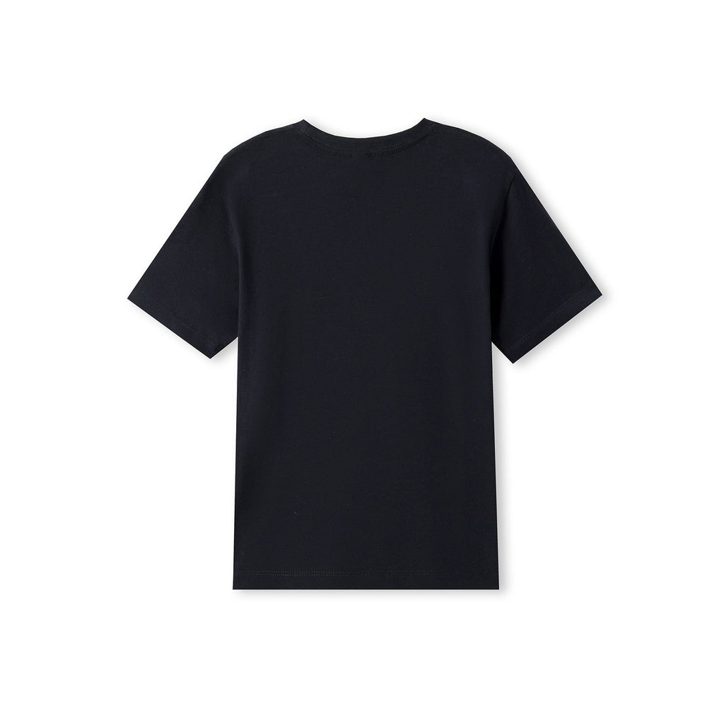 Kids Organic Tee - Navy Blue - Back