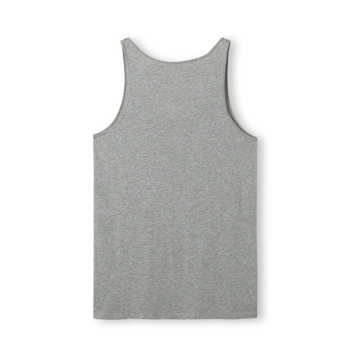 Men American Style Singlet - Grey Marl - Back