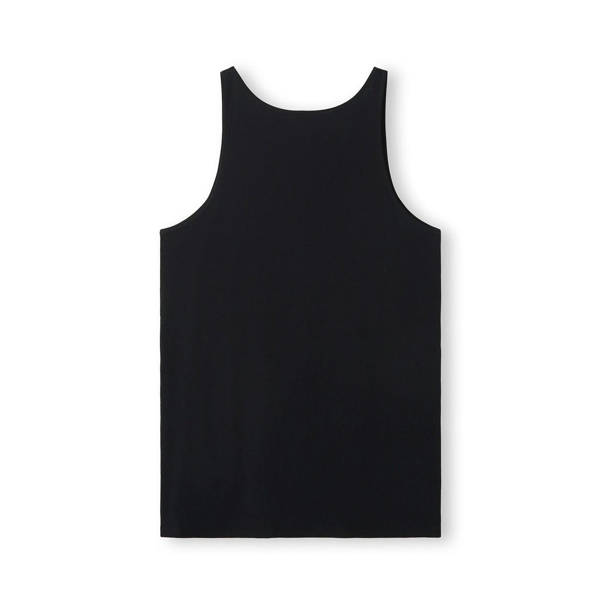 Men American Style Singlet - Navy Blue - Back