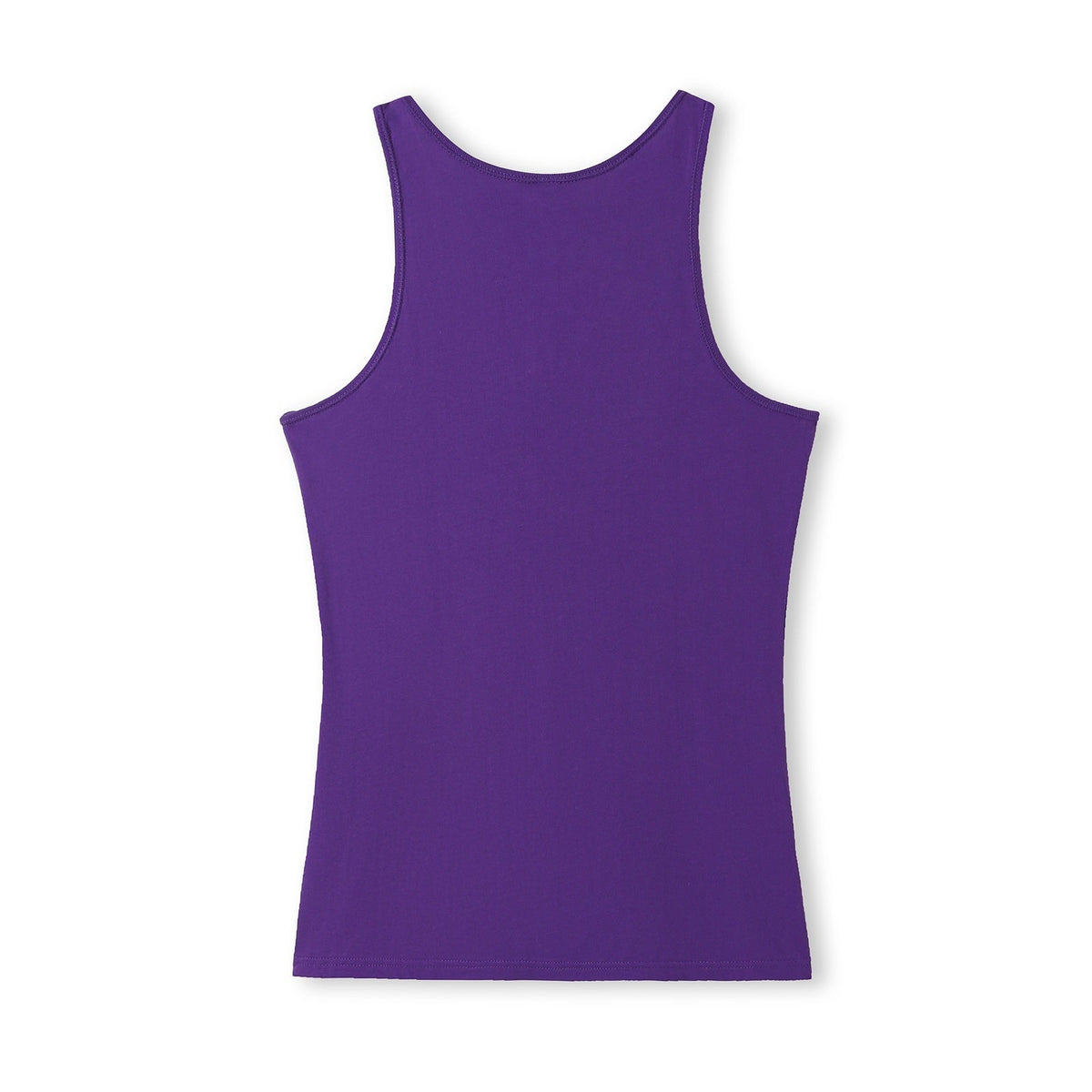 Womens American Style Singlet - Grape - Back