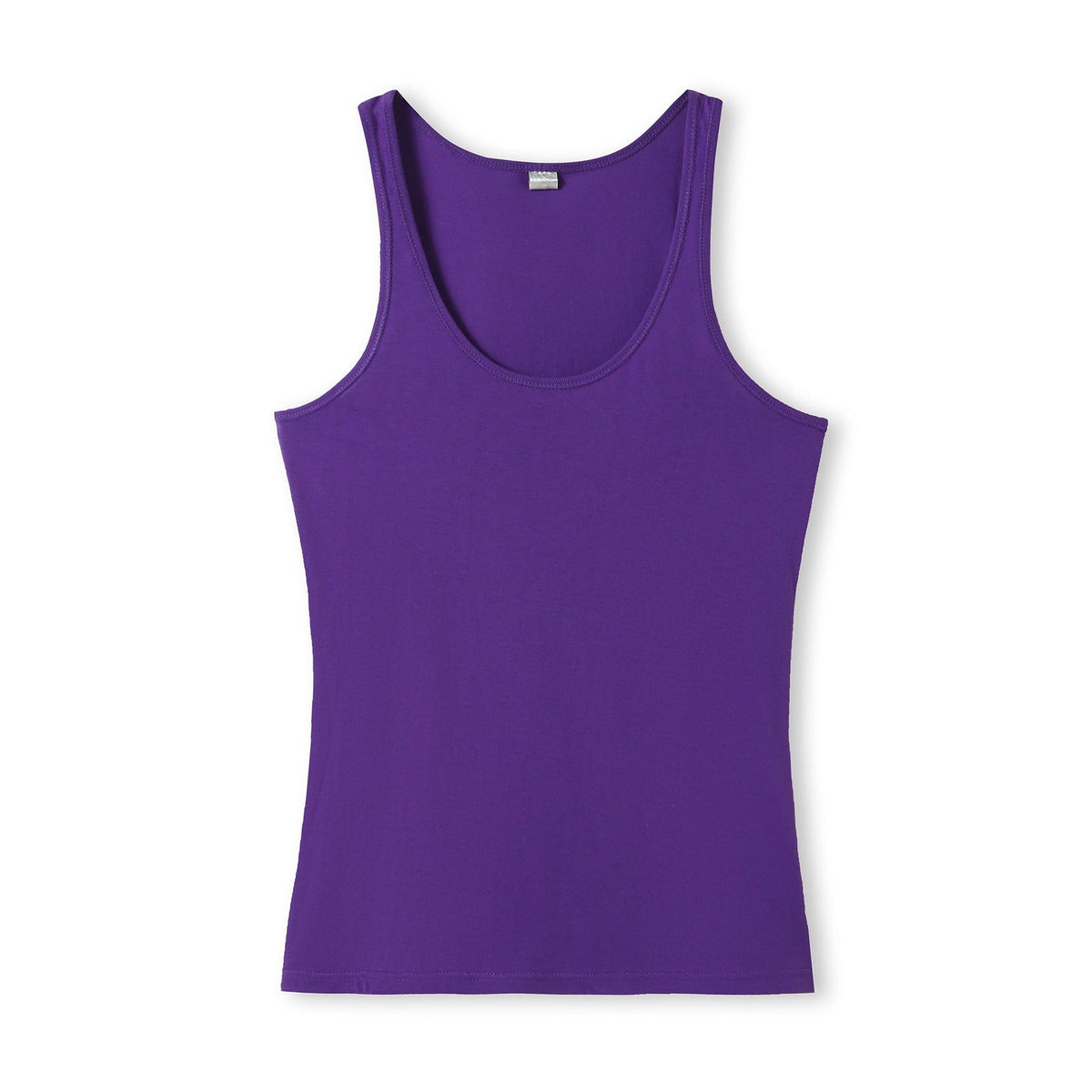 Womens American Style Singlet - Grape - Front