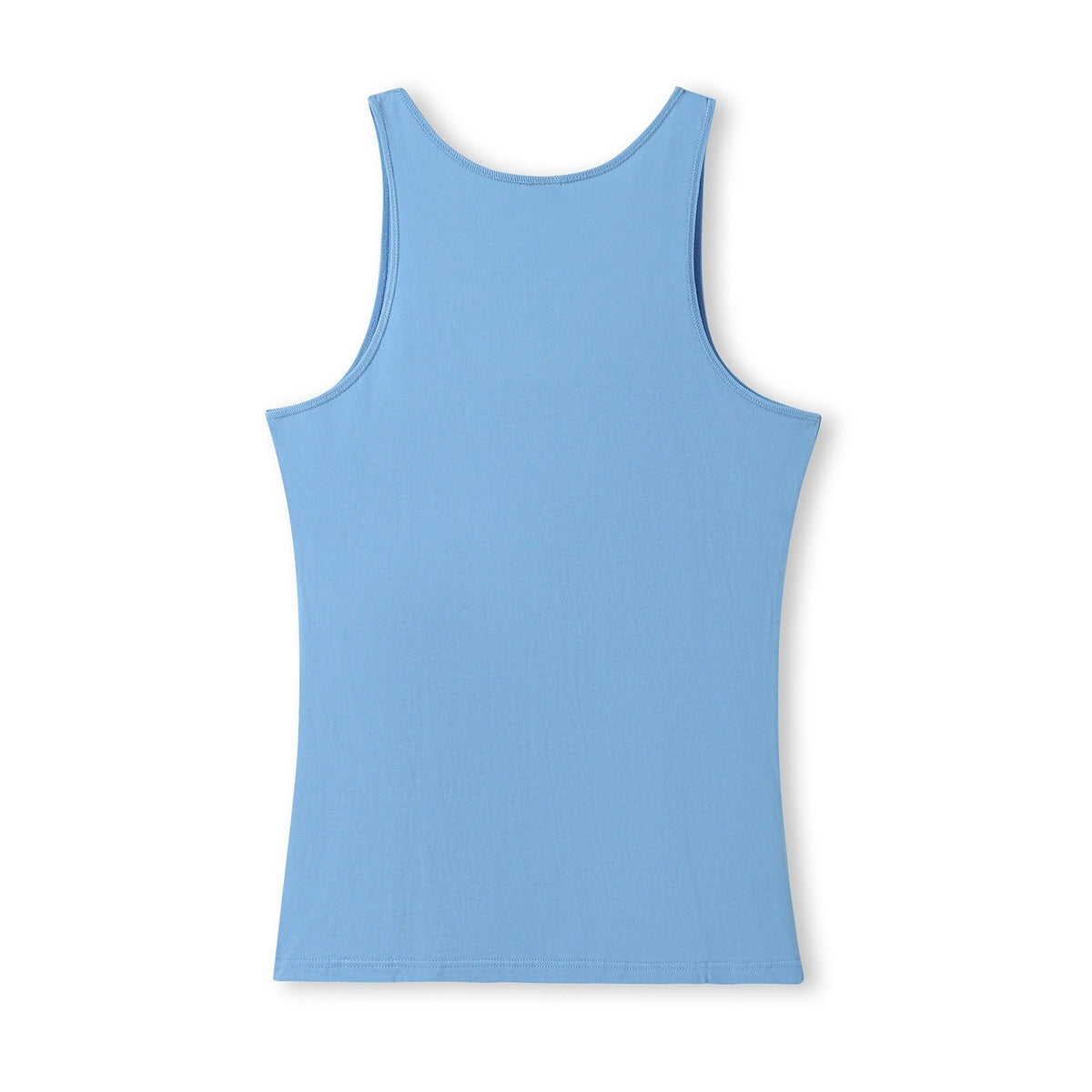 Womens American Style Singlet - Sky Blue - Back