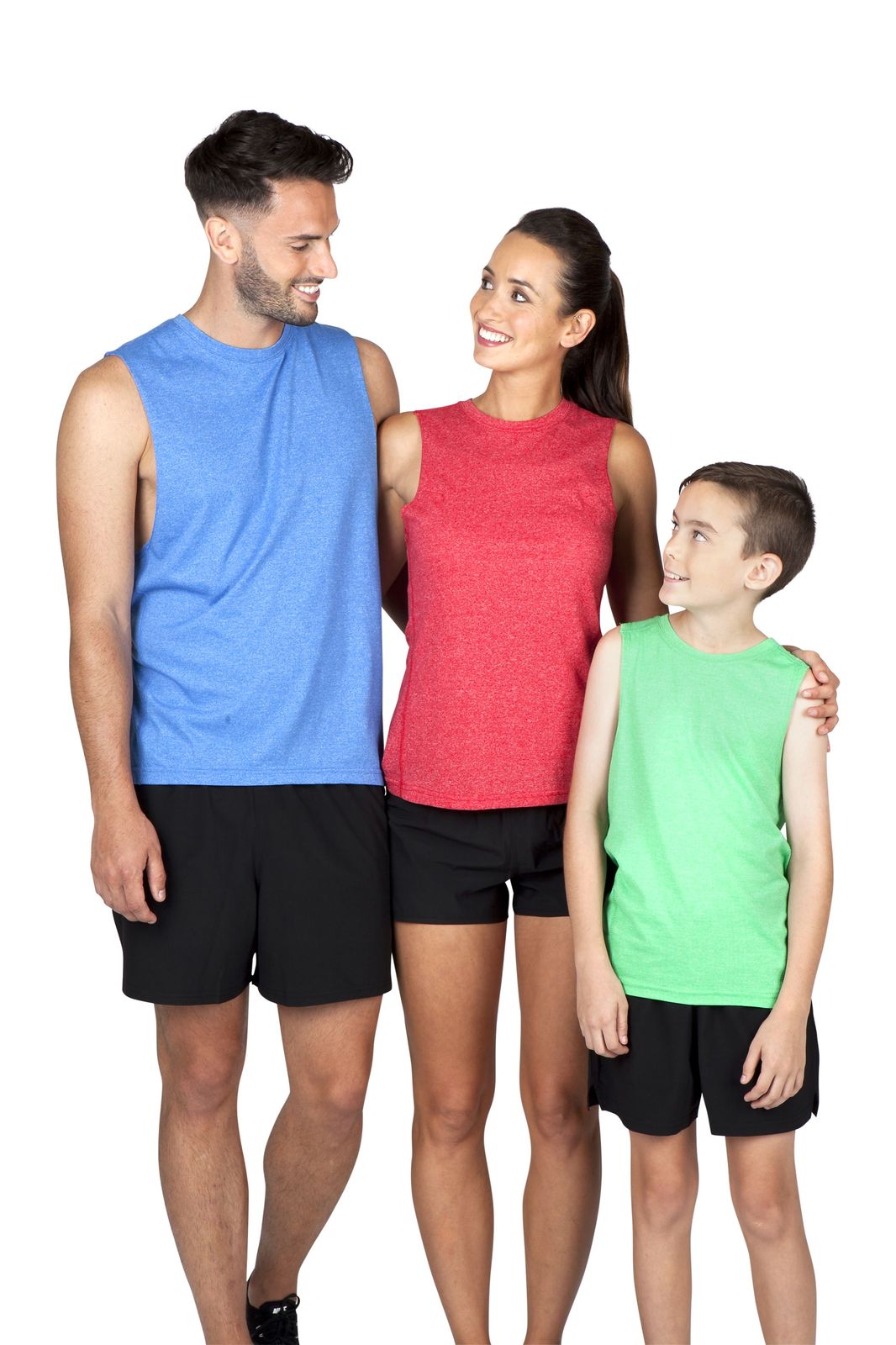 Womens Heather SLEEVELESS Tee - Greatness Range - view