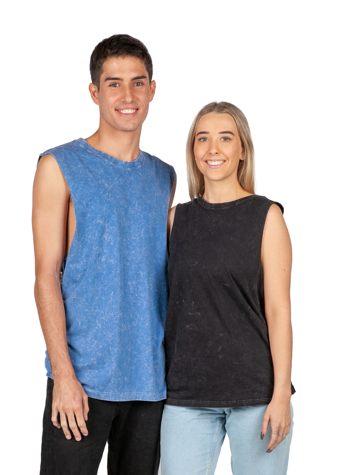 Womens' Stone Washed Tank - view