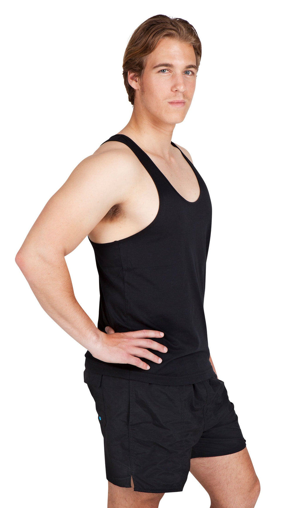 Men T-back Singlet - view