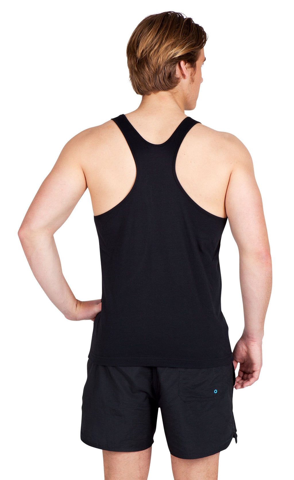 Men T-back Singlet - view