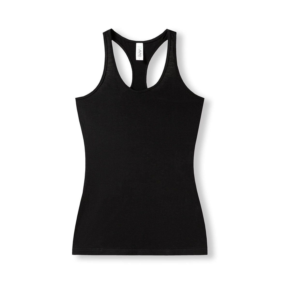 Kids Tback Singlet - Black - Front