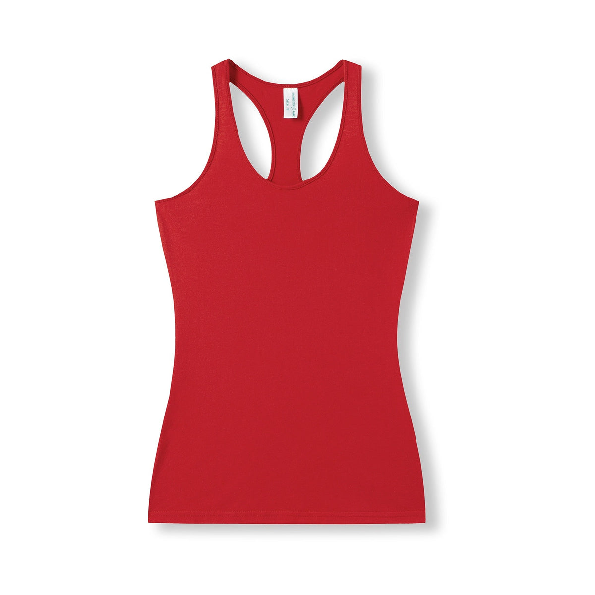 Kids Tback Singlet - Red - Front