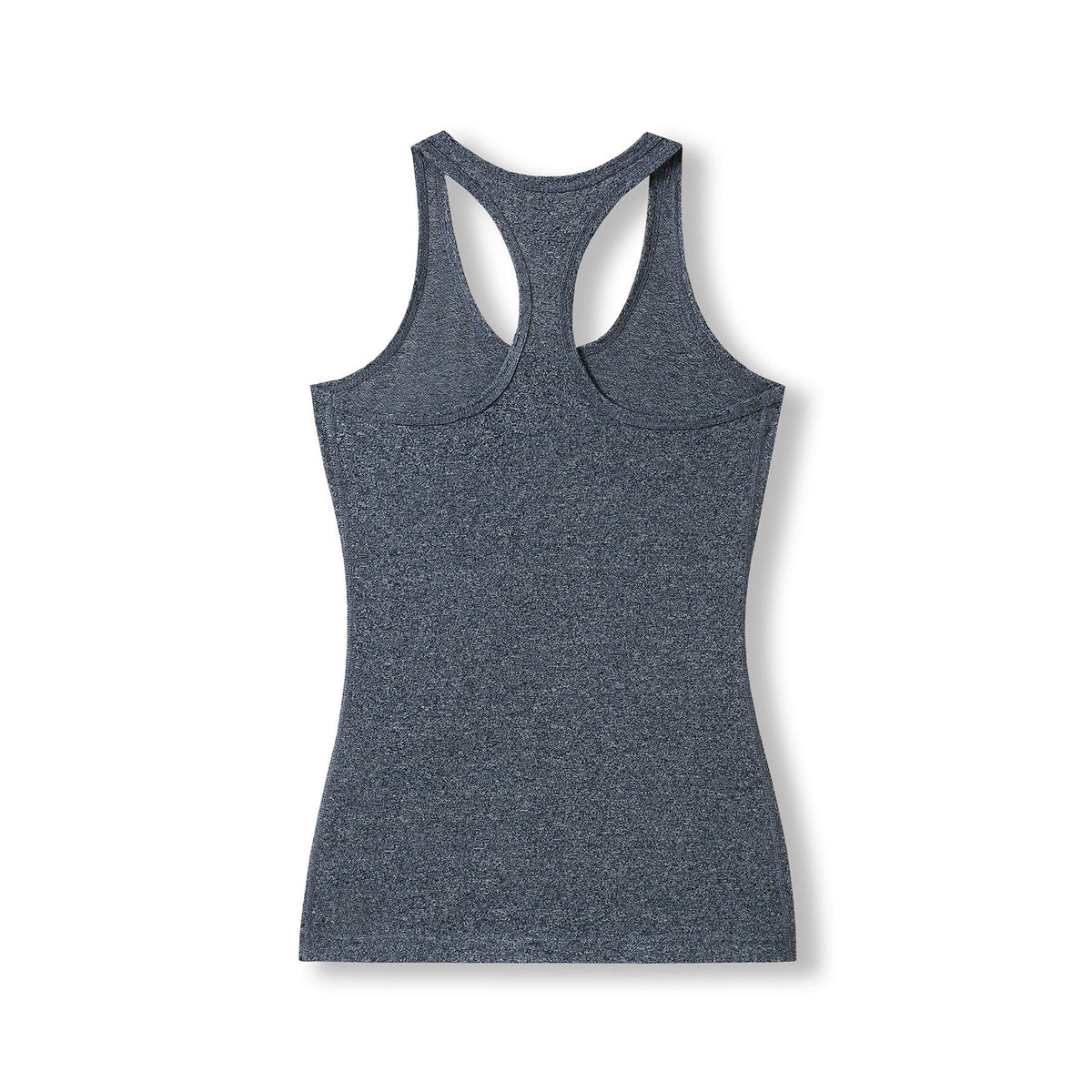 Womens Greatness Athletic T-back Singlet - Navy Heather - Back