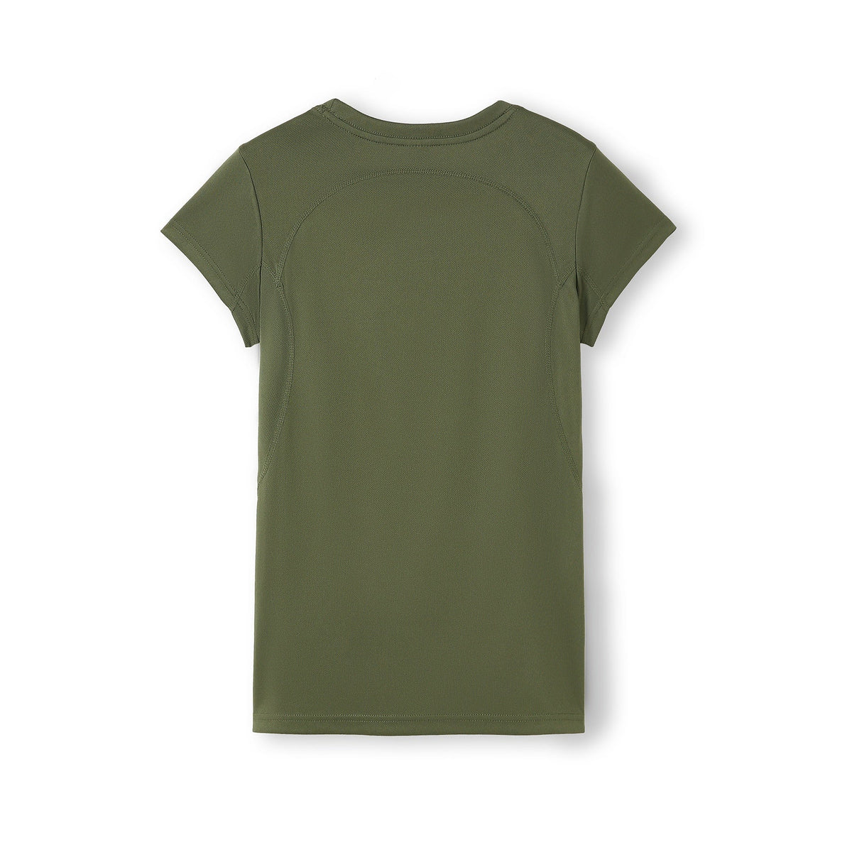 Women's Accelerator Cool-Dry T-shirt - Olive - Back