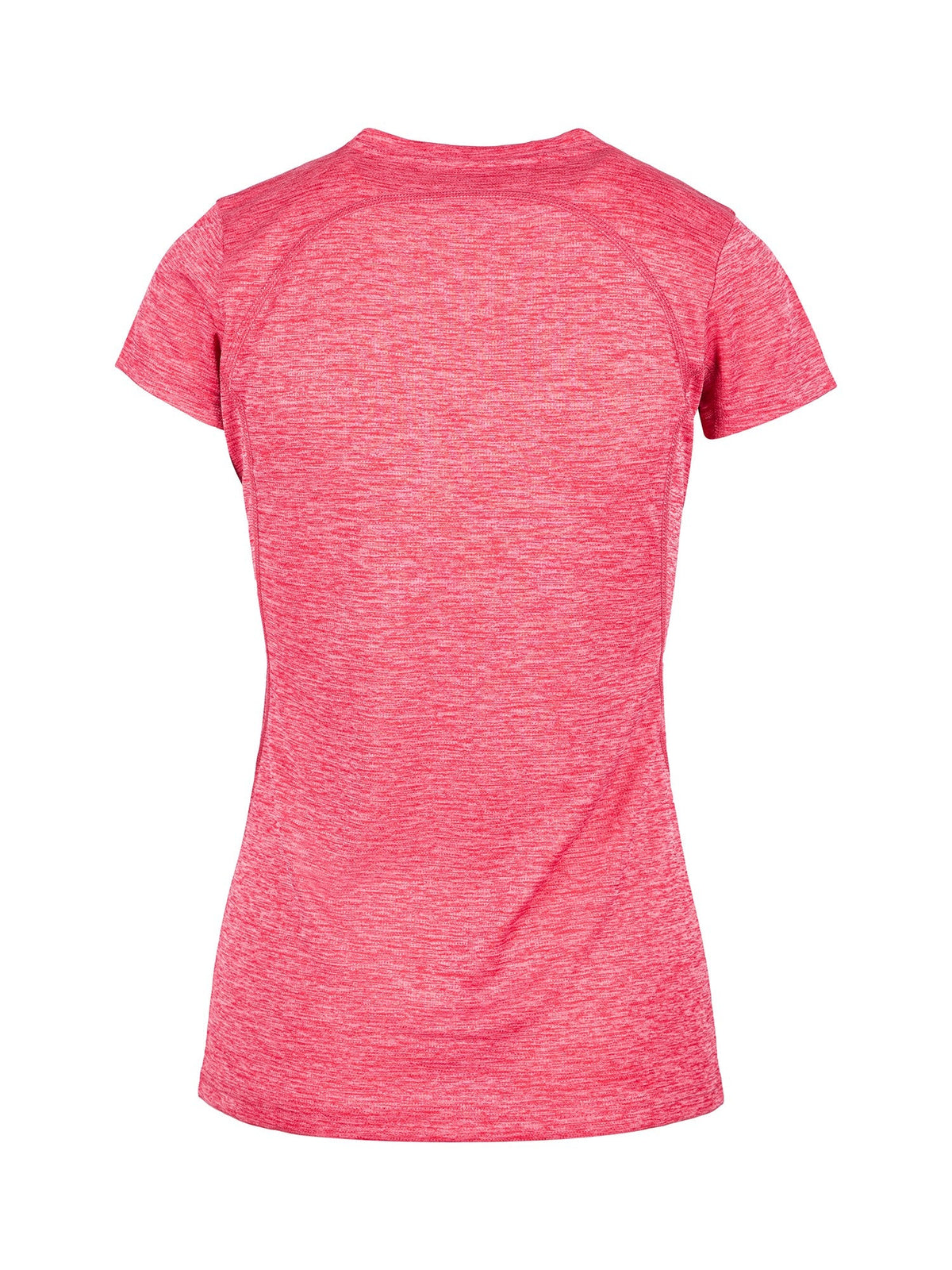 Women's Challenger 100% polyester T-shirt - Red Marl - Back
