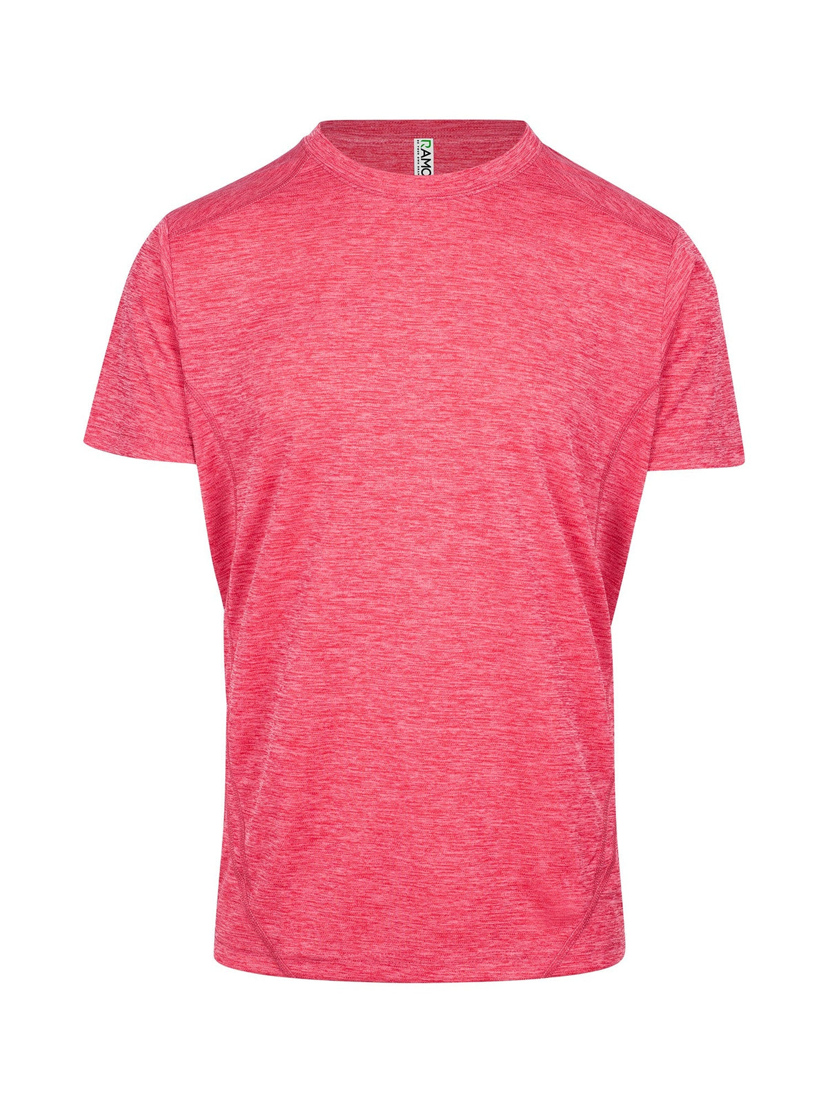 Men's / Unisex Challenger 100% polyester T-shirt - Red Marl - Front