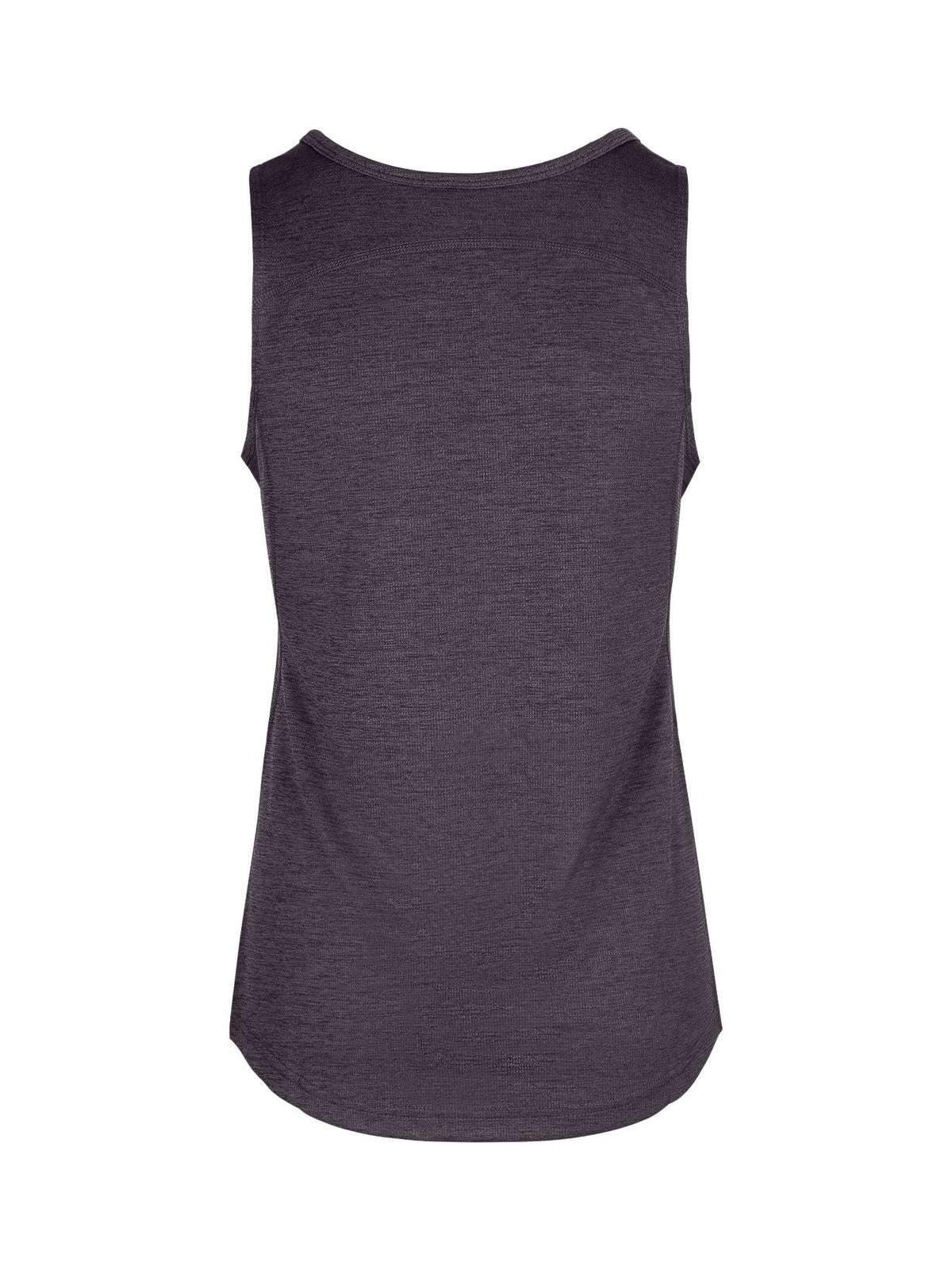 Womens' Challenger 100% polyester singlet - Dark Marl - Back