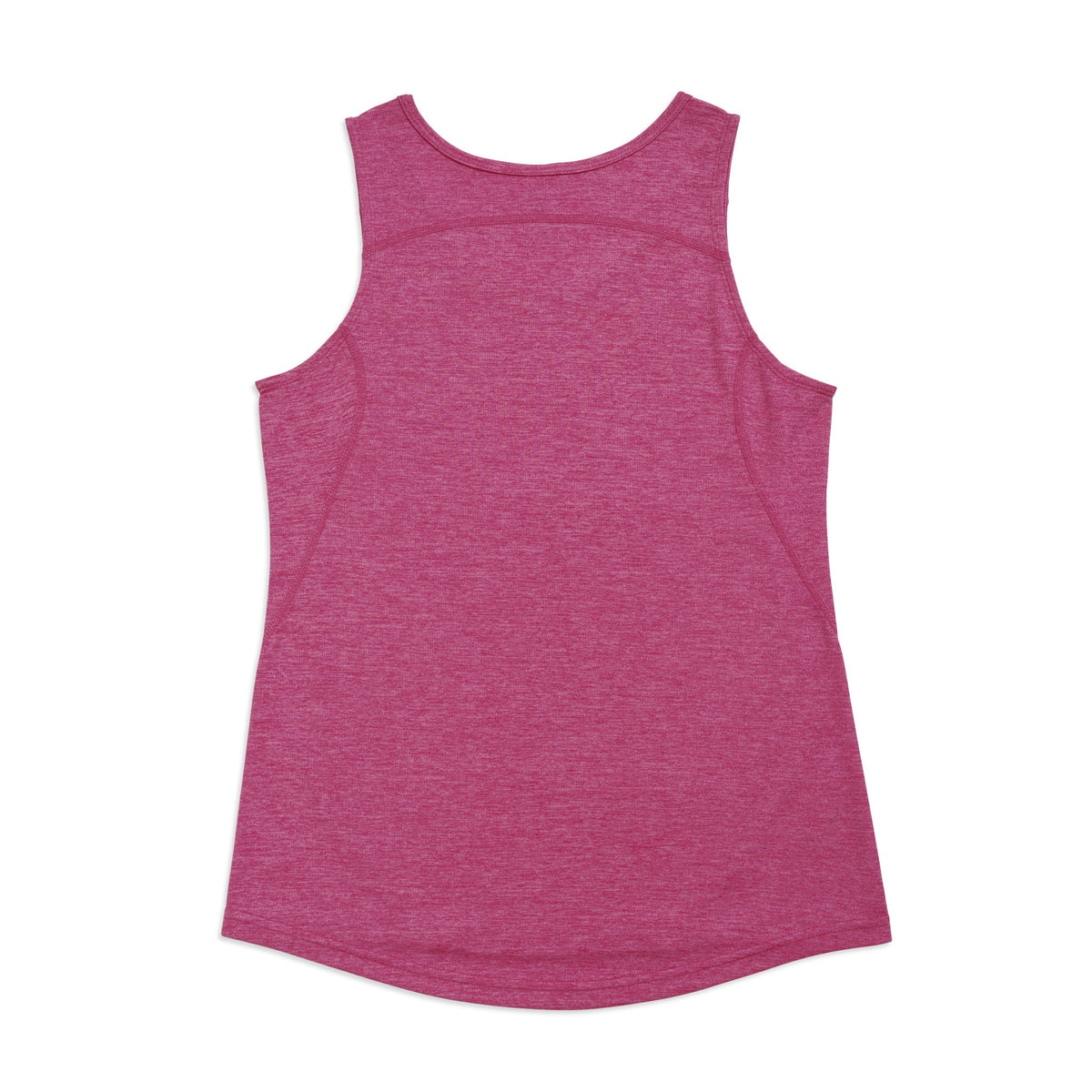 Womens' Challenger 100% polyester singlet - Hot Pink Marl - Back