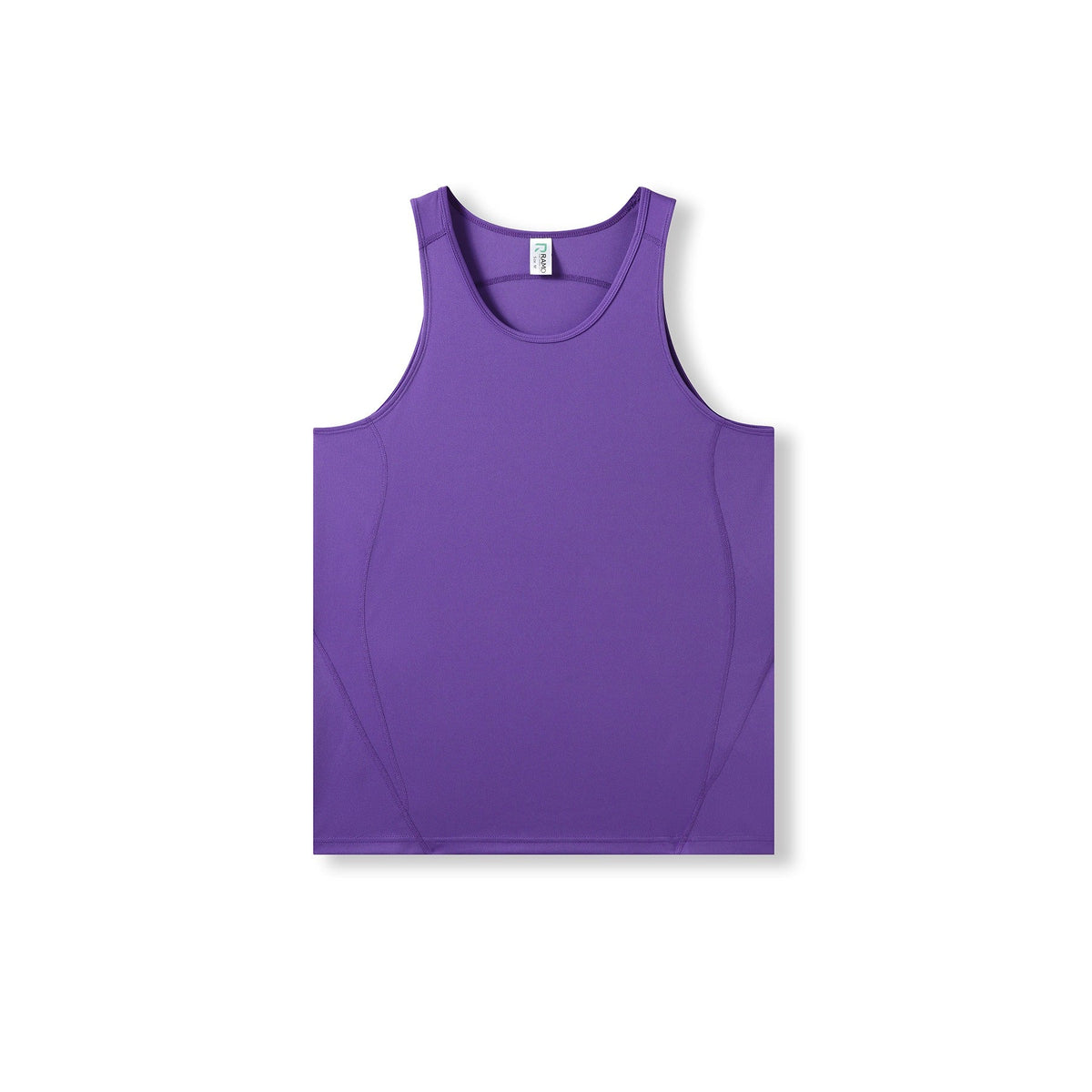Mens Accelerator Cool Dry Singlet - Grape - Front