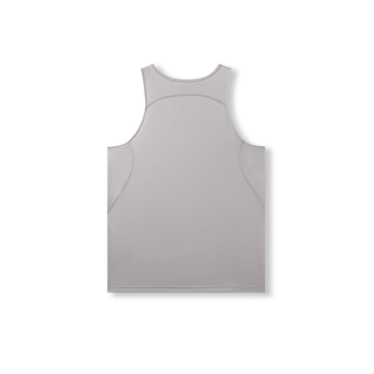 Mens Accelerator Cool Dry Singlet - Stone Grey - Back