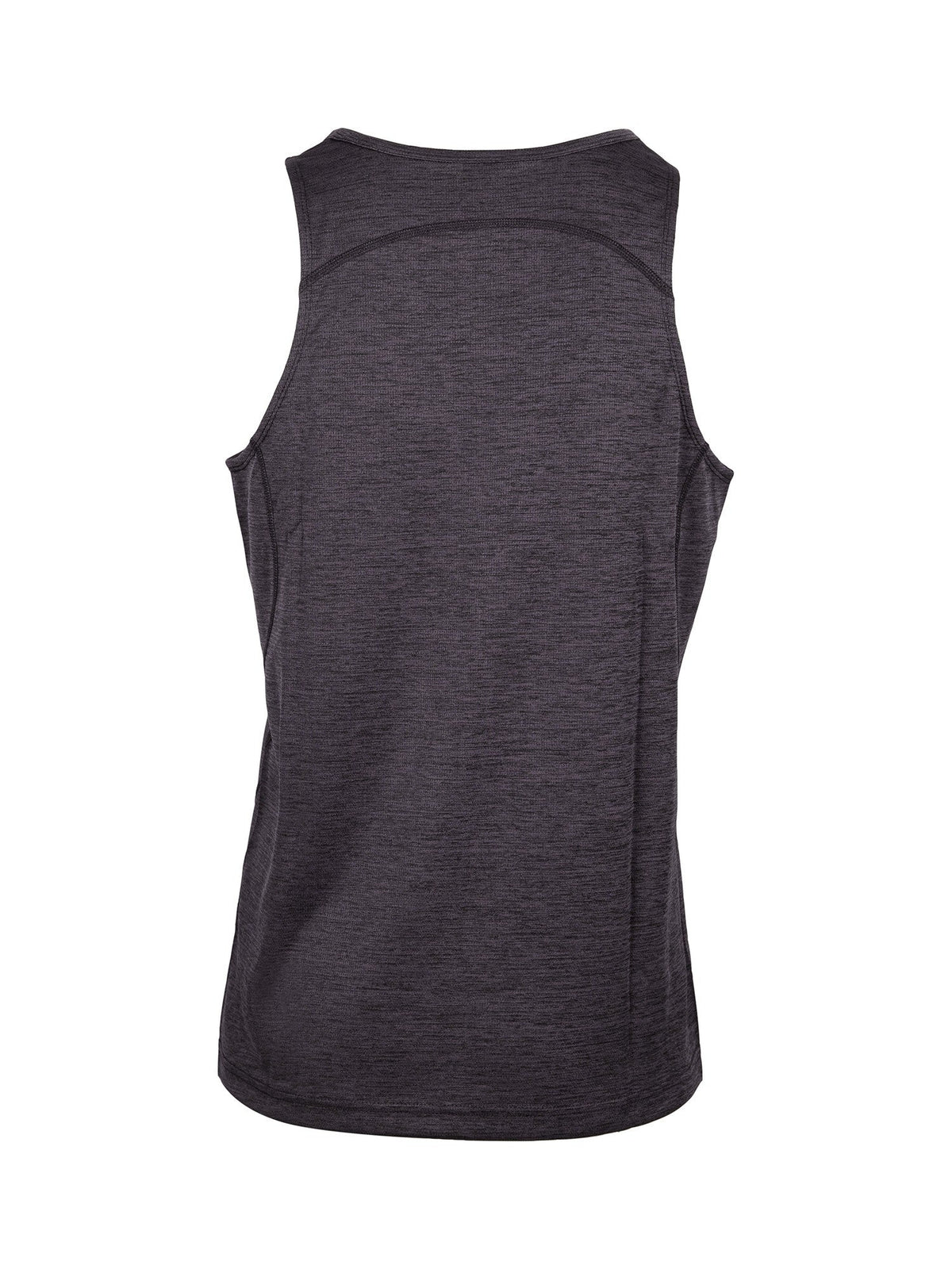 Men's Challenger 100% polyester Singlet - Dark Marl - Back
