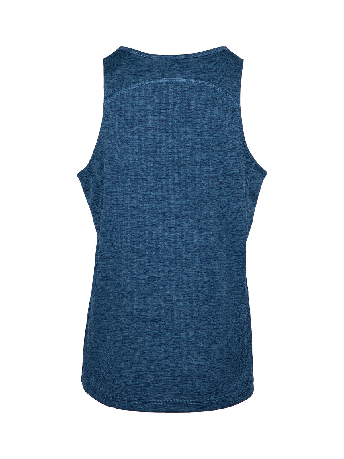 Men's Challenger 100% polyester Singlet - Teal Marl - Back