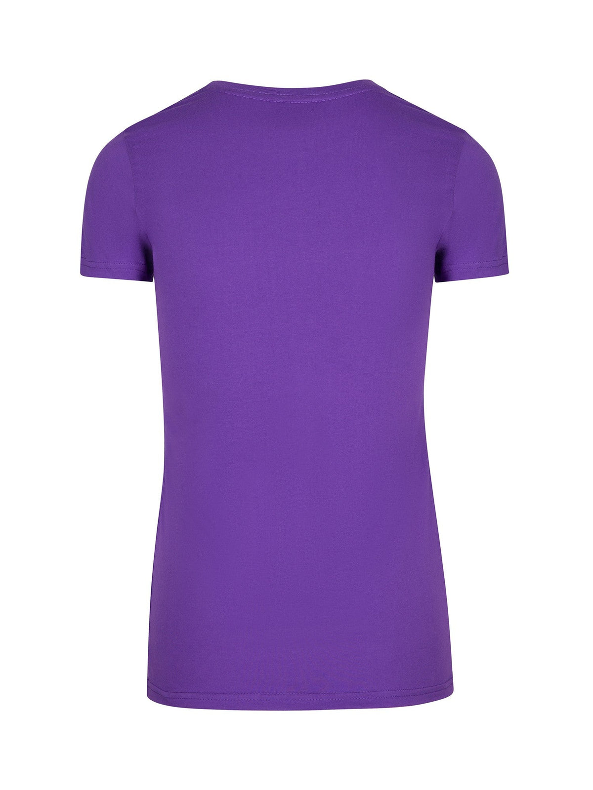 Women's American Style T-shirt - Grape - Back