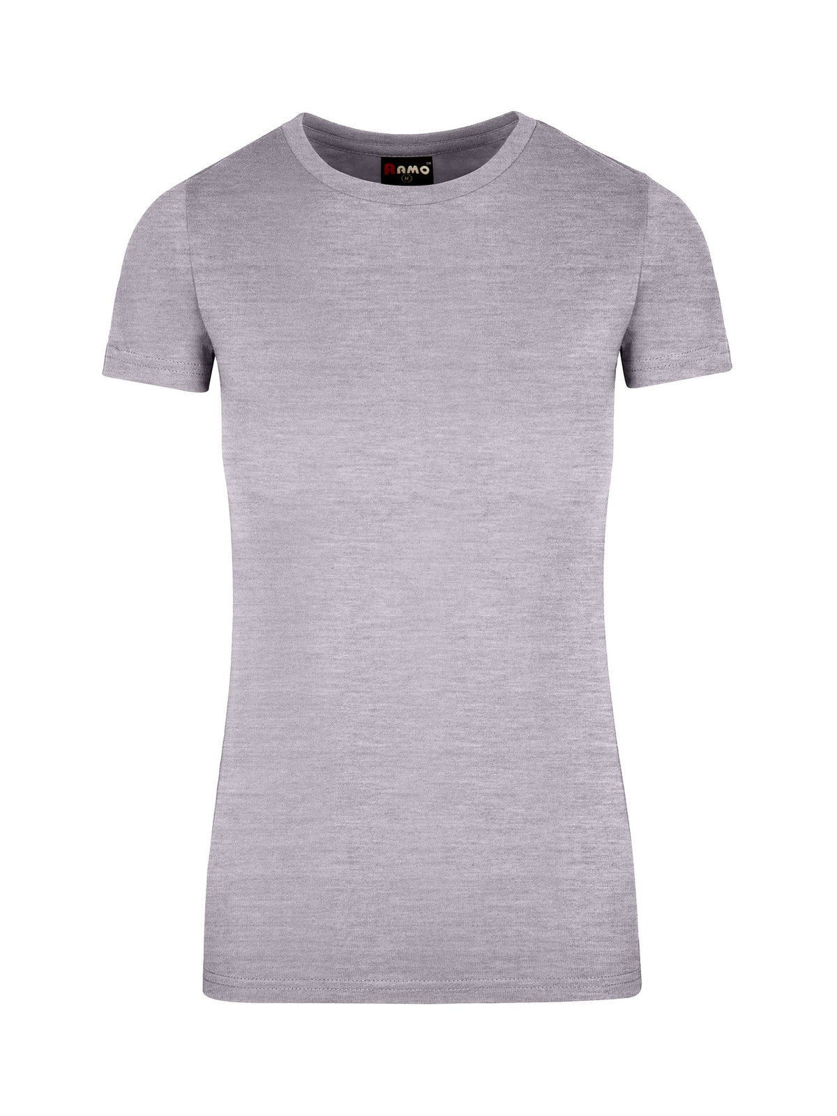 Women's American Style T-shirt - Grey Marl - Front