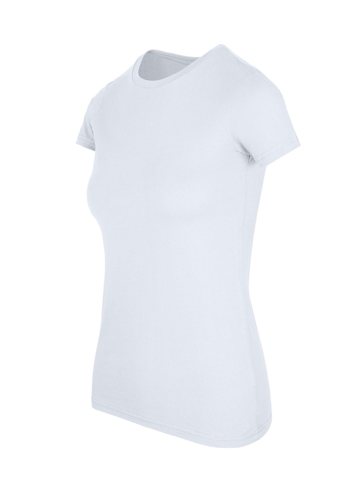 Women's American Style T-shirt - Ice Blue - Side