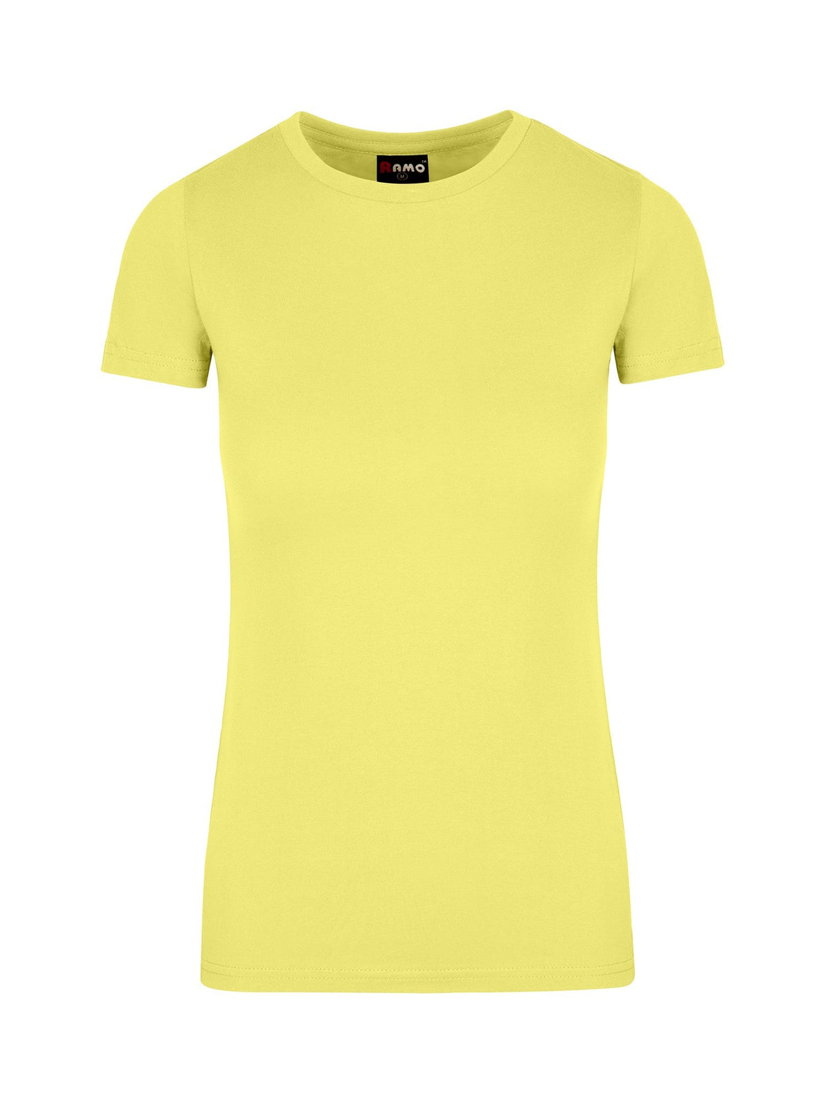 Women's American Style T-shirt - Lemon - Front